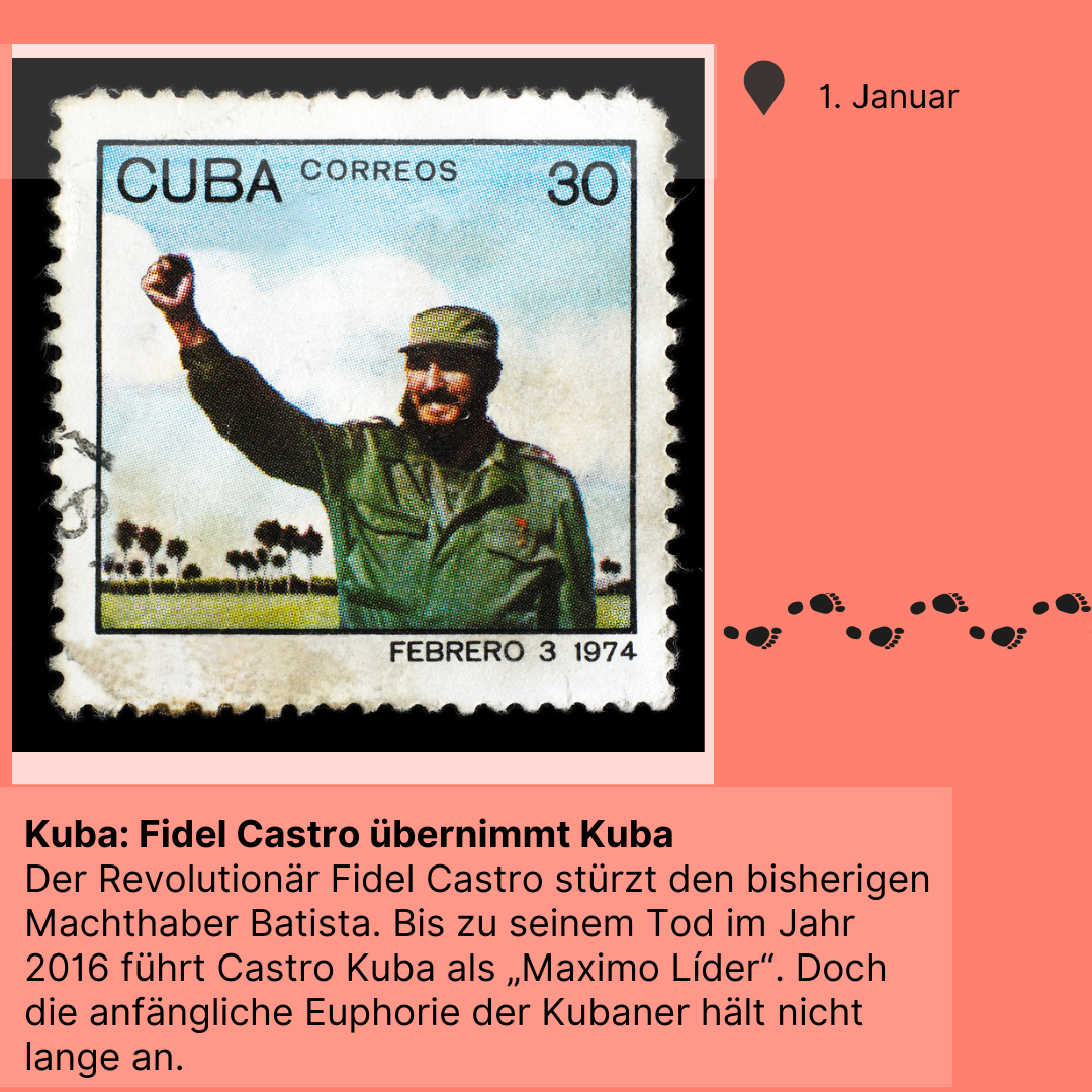 Zeitreise 1959 | Fidel Castro übernimmt Kuba