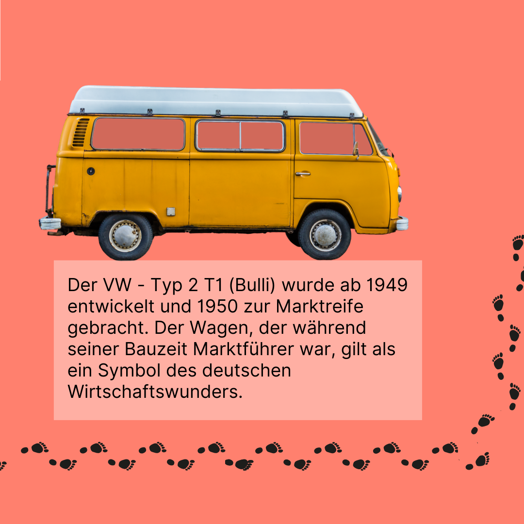 Länderkreis Zeitreise 1950: Entwicklung des VW - Typ 2 T1