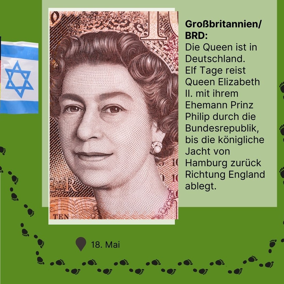 Zeitreise 1965 | Queen Elizabeth in Deutschland