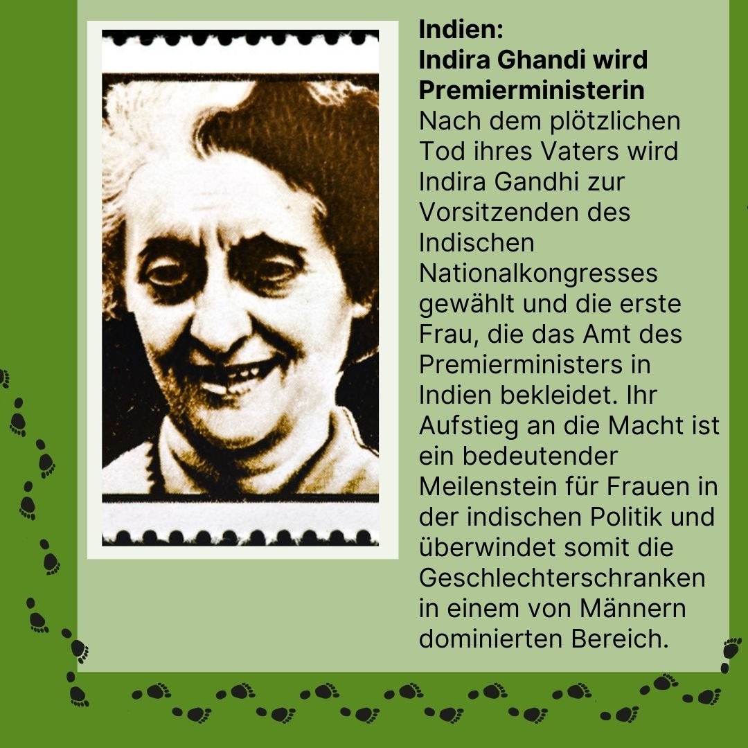 Zeitreise 1966 | Indira Ghandi wird Premierministerin von Indien