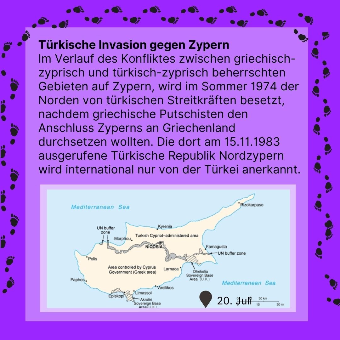 Zeitreise 1974 | Türkische Invasion gegen Zypern