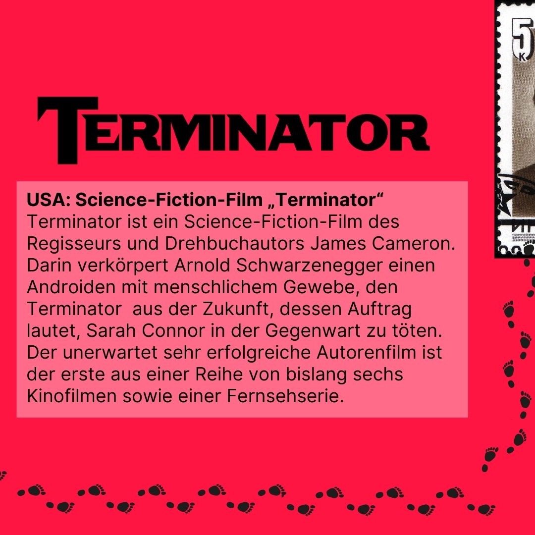 Zeitreise 1984 | Science-Fiction-Film "Terminator"