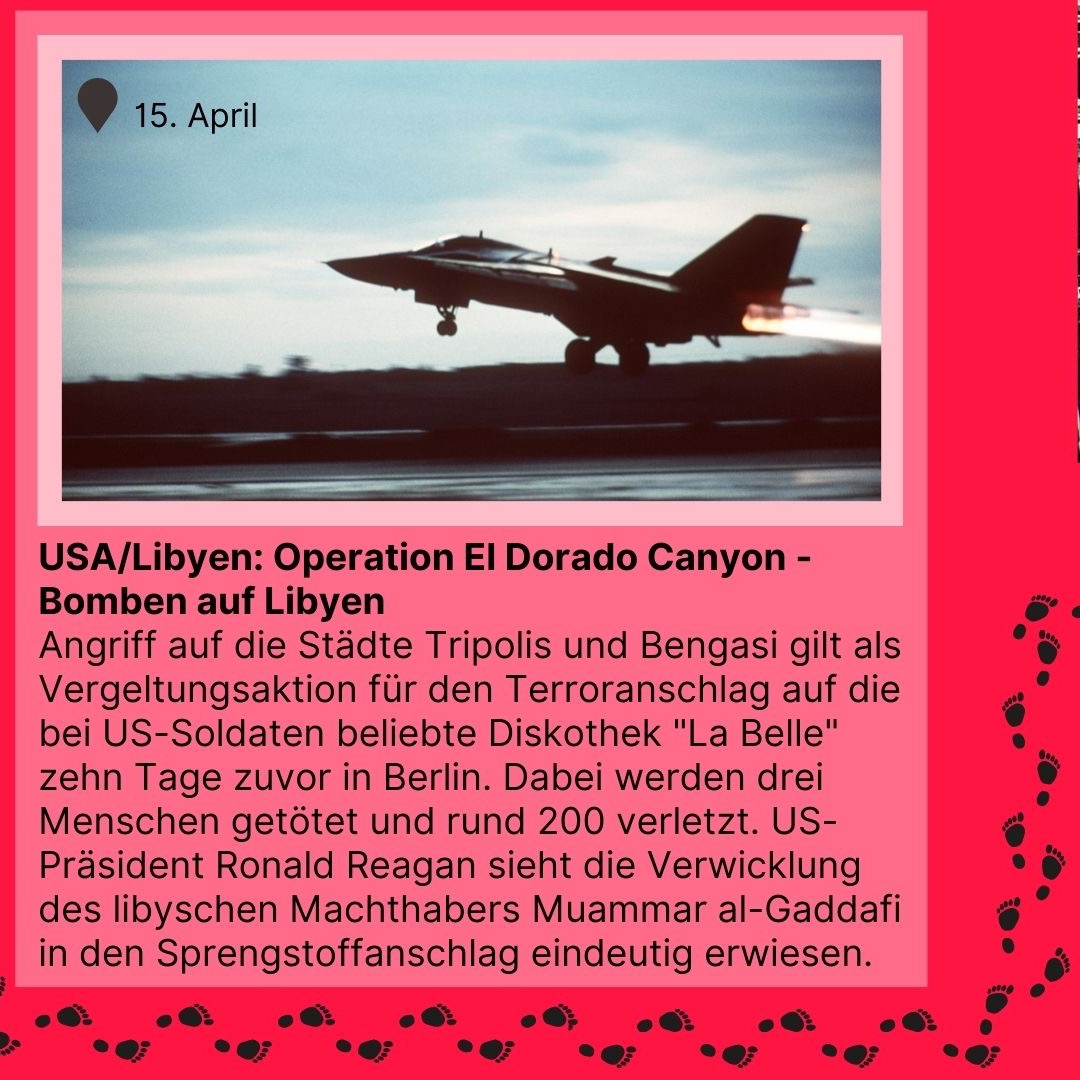 Zeitreise 1986 | Operation El Dorado Canyon - Bomben auf Libyen