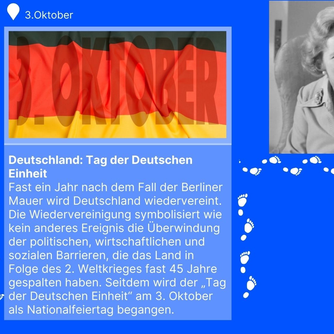 Zeitreise 1990 | Tag der Deutschen Einheit