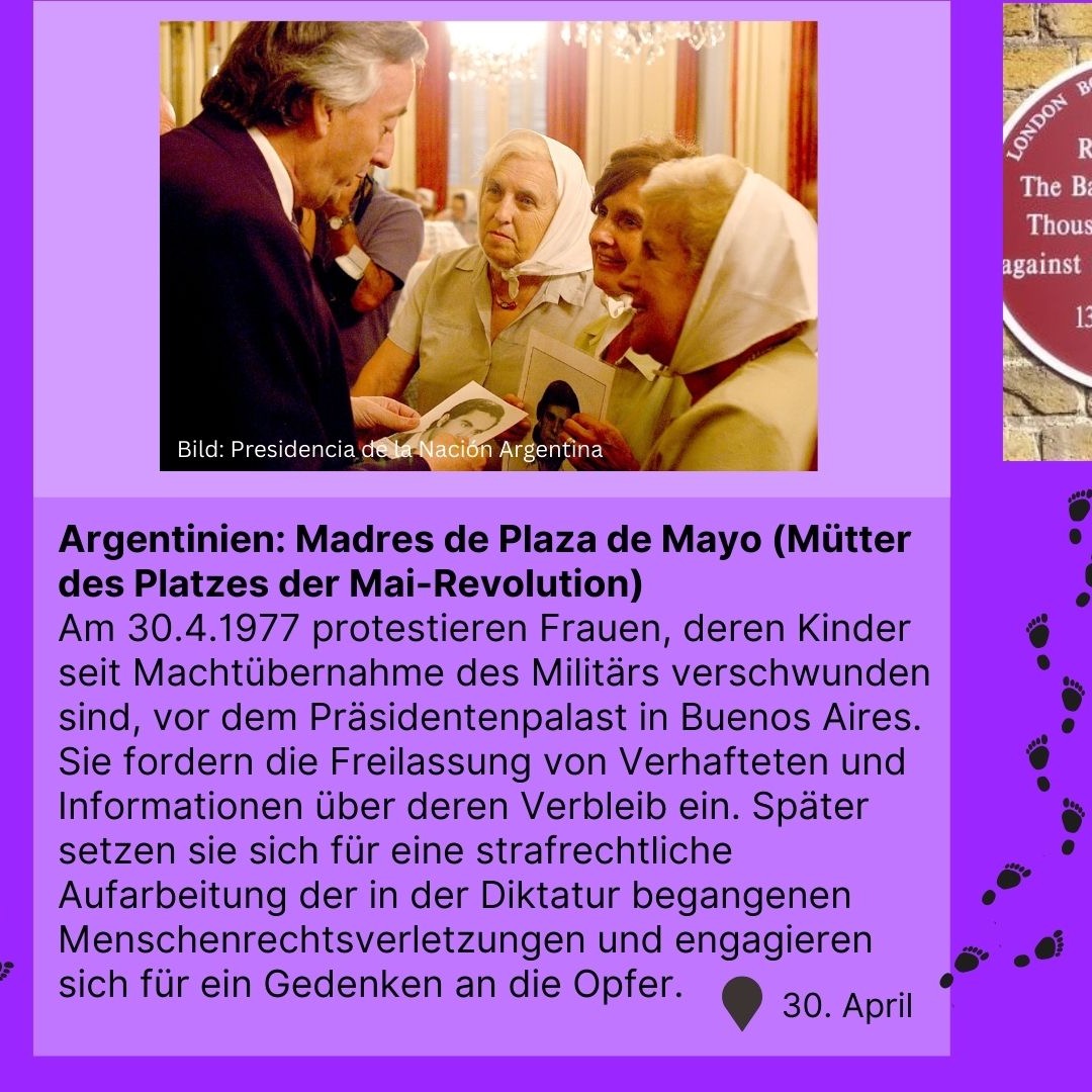 Zeitreise 1977 | Madres de Plaza de Mayo